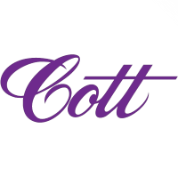Cott (COT)의 로고.