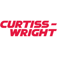 Curtiss Wright (CW)의 로고.