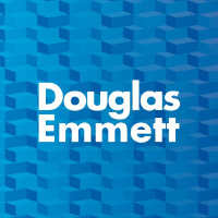 Douglas Emmett (DEI)의 로고.