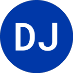 Dow Jones (DJ)의 로고.