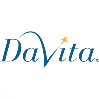DaVita (DVA)의 로고.