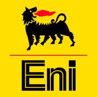 ENI (E)의 로고.