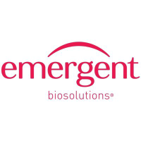 Emergent Biosolutions (EBS)의 로고.