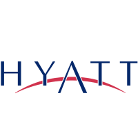 Hyatt Hotels (H)의 로고.