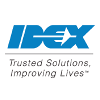 IDEX (IEX)의 로고.