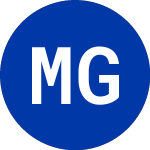 Meridian Gold (MDG)의 로고.