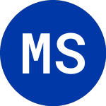 Morgan Stanley (MS-A)의 로고.