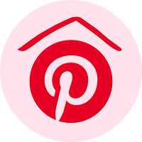 Pinterest (PINS)의 로고.