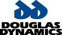 Douglas Dynamics (PLOW)의 로고.