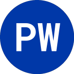  (PWE)의 로고.