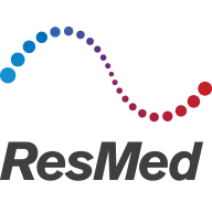 ResMed (RMD)의 로고.