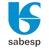 Companhia Sanea (SBS)의 로고.