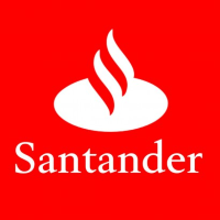 Santander Consumer USA (SC)의 로고.