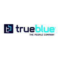 TrueBlue (TBI)의 로고.