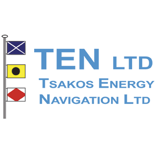 Tsakos Energy Navigation (TNP)의 로고.