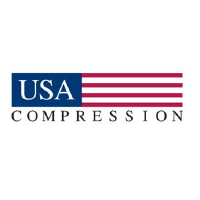 USA Compression Partners (USAC)의 로고.