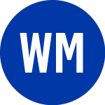 Warner Music Crp (WMG)의 로고.