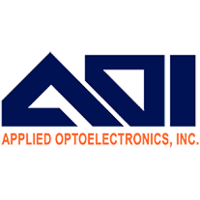 Applied Optoelectronics (AAOI)의 로고.