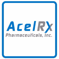 AcelRX Pharmaceuticals (ACRX)의 로고.