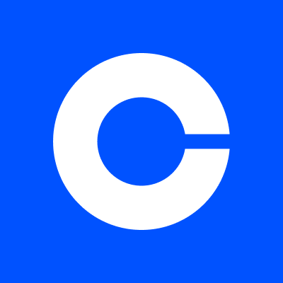 Coinbase Global (COIN)의 로고.