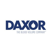 Daxor (DXR)의 로고.