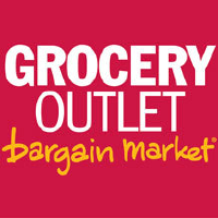 Grocery Outlet (GO)의 로고.