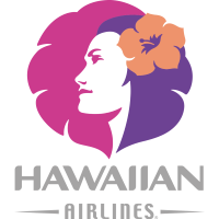 Hawaiian (HA)의 로고.