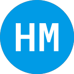 Houghton Mifflin Harcourt (HMHC)의 로고.