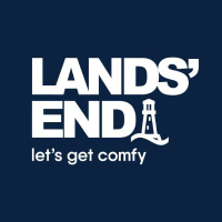 Lands End (LE)의 로고.