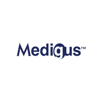 Medigus (MDGS)의 로고.