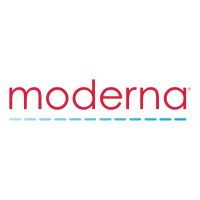 Moderna (MRNA)의 로고.