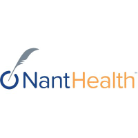 NantHealth (NH)의 로고.