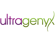 Ultragenyx Pharmaceutical (RARE)의 로고.