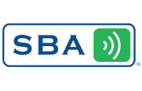 SBA Communications (SBAC)의 로고.