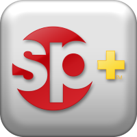 SP Plus (SP)의 로고.