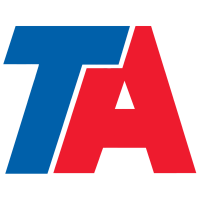 TravelCenters of America (TA)의 로고.