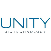 UNITY Biotechnology (UBX)의 로고.