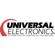 Universal Electronics (UEIC)의 로고.