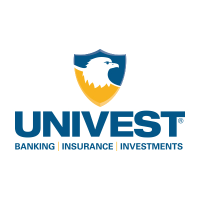 Univest Financial (UVSP)의 로고.