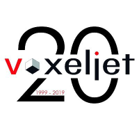 Voxeljet (VJET)의 로고.