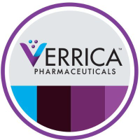 Verrica Parmaceuticals (VRCA)의 로고.