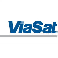 ViaSat (VSAT)의 로고.