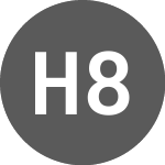 Hut 8 Mining (1YT)의 로고.