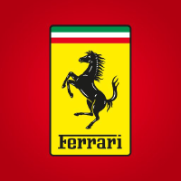 Ferrari NV (2FE)의 로고.