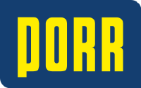 Porr (ABS2)의 로고.