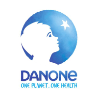 Danone (BSN)의 로고.