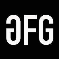 Global Fashion (GFG)의 로고.