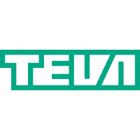 Teva Pharmaceutical Indu... (TEV)의 로고.