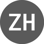  (ZUN.H)의 로고.