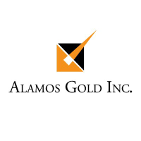 Alamos Gold (AGI)의 로고.
